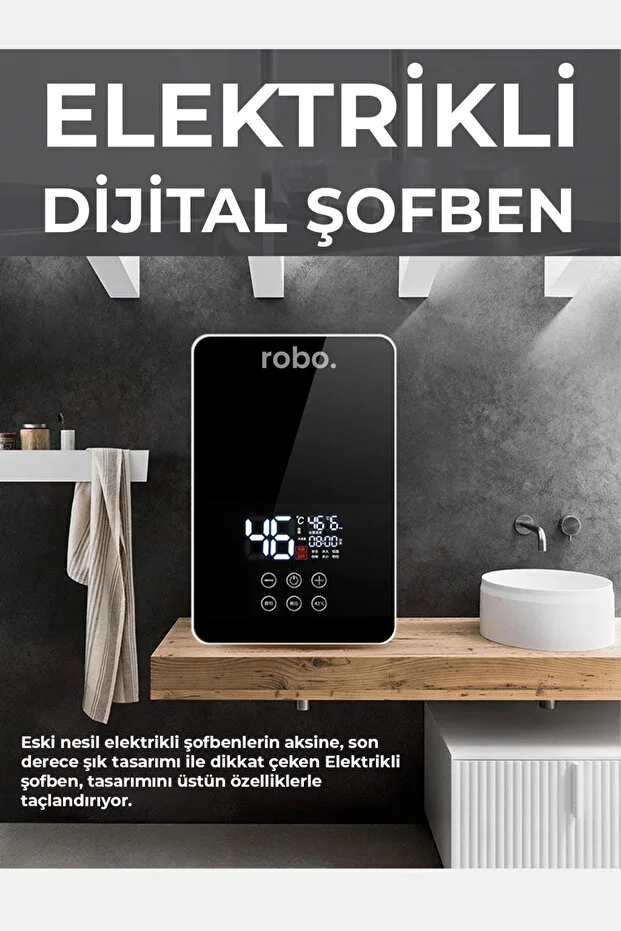 Dijital Akıllı Şofben